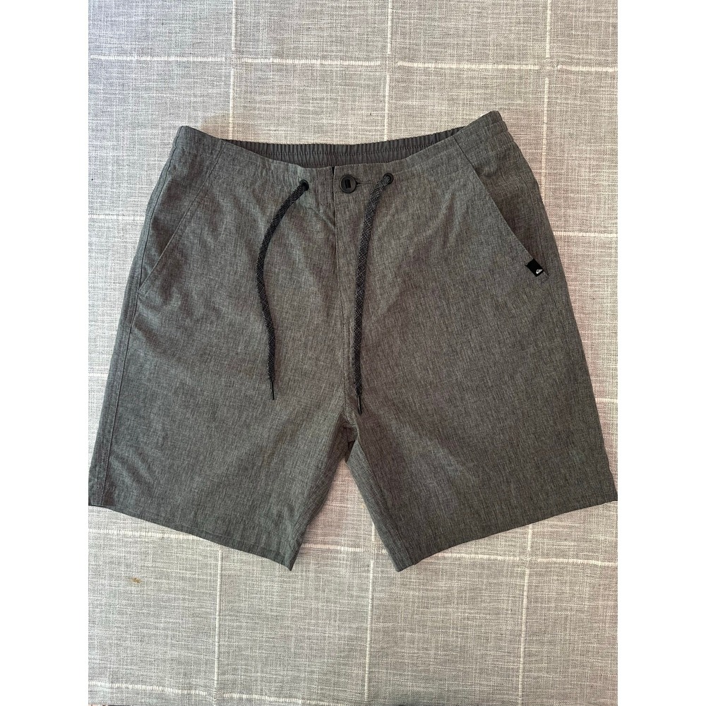 Quiksilver Amphibian Boardshorts Men 30 Grey 4-Way Stretch